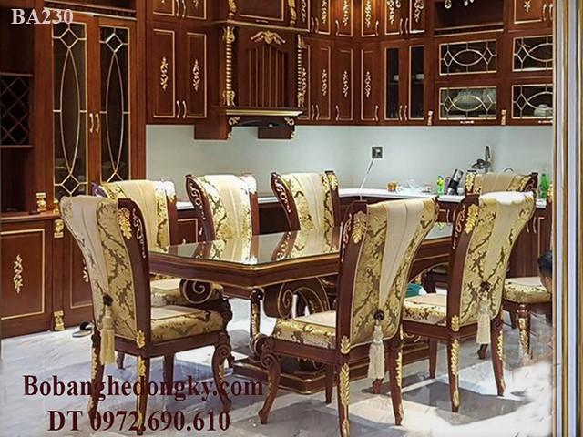 Bộ bàn ghế phòng ăn đẹp Bộ bàn ghế phòng ăn đẹp gỗ tự nhiên