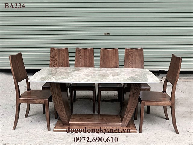 Bộ bàn ghế phòng ăn giá rẻ Bộ bàn ghế phòng ăn giá rẻ gỗ sồi mỹ