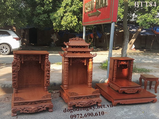 Các mãu bàn thờ thần tài đẹp Các mãu bàn thờ thần tài đẹp