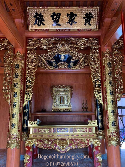 C&aacute;c m&atilde;u thiết kế ph&ograve;ng thờ đẹp