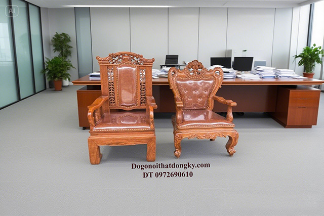 Ghế giám đốc Ghế giám đốc gỗ tự nhiên