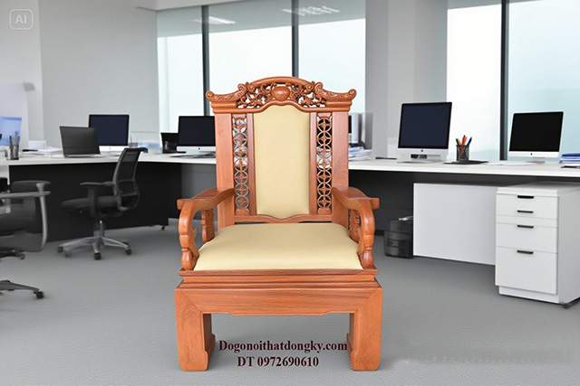 Ghế làm việc gỗ tự nhiên Ghế làm việc gỗ tự nhiên