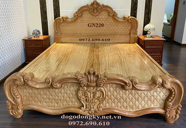 Giường ngủ giá rẻ Giường ngủ giá rẻ gỗ gõ đỏ