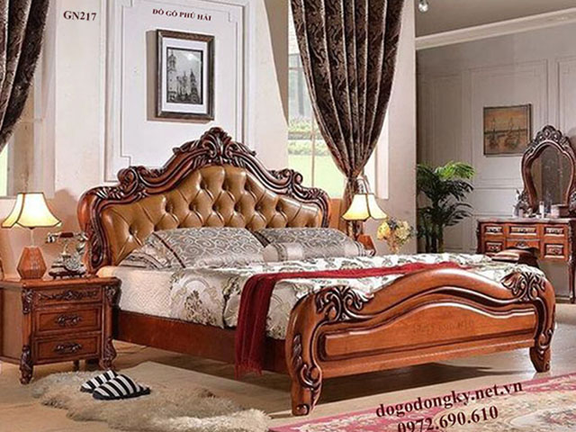 Giường ngủ tân cổ điển Giường ngủ tân cổ điển