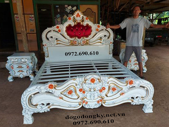 giường ngủ tân cổ điển giường ngủ tân cổ điển