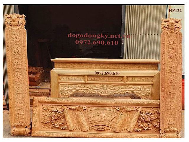 Hoành phi câu đối song ngữ Hoành phi câu đối song ngữ