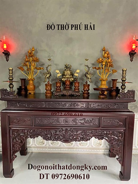 Mẫu bàn thờ đẹp