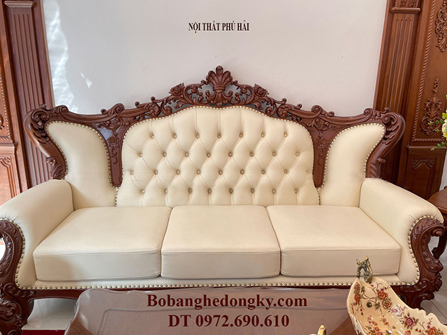 Mẫu ghế sofa da đẹp