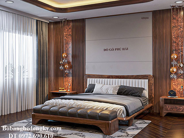 Mau giuong ngu go dep Mau giuong ngu go oc cho dep
