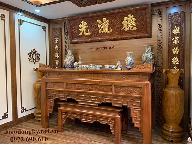 Mau vach ngan phong tho